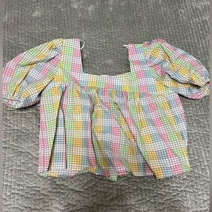 Size Medium babydoll top